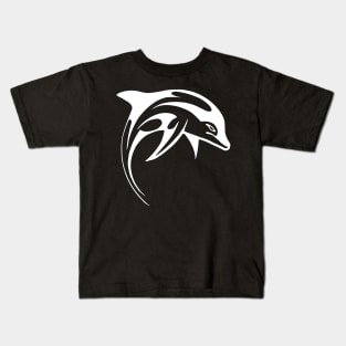 Dophin withe Kids T-Shirt